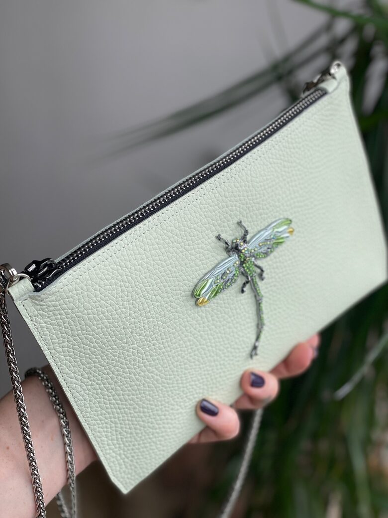 Mint somiņa ar ZAĻO SPĀRI