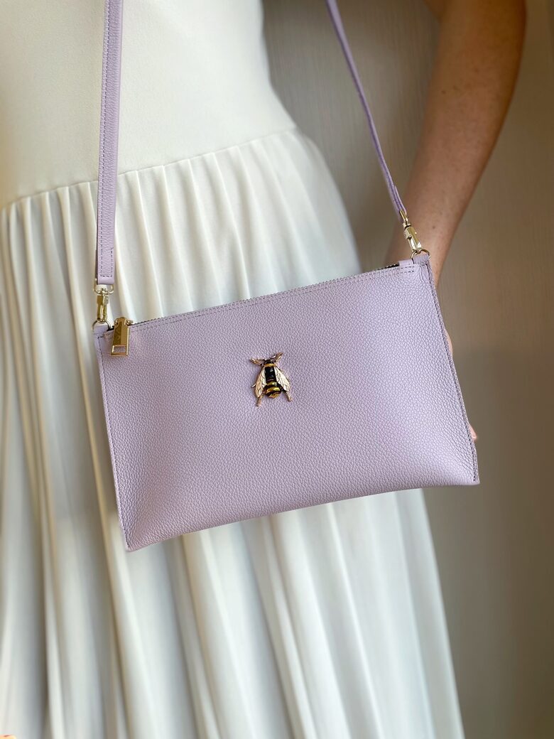 Ceriņkrāsas somiņa ar BITI