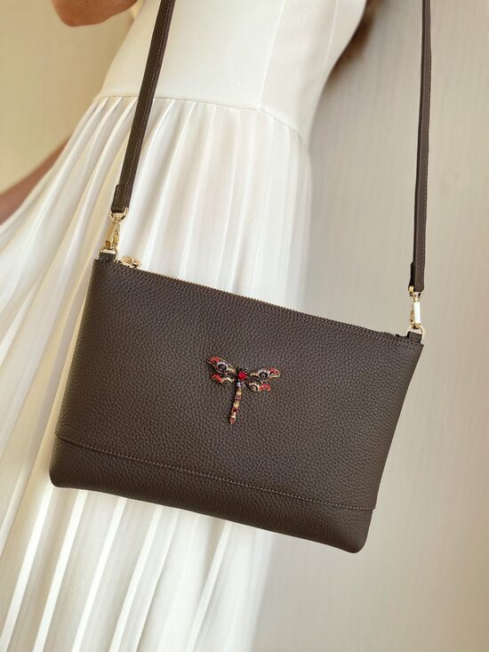 Brūna plecu soma ar SPĀRI